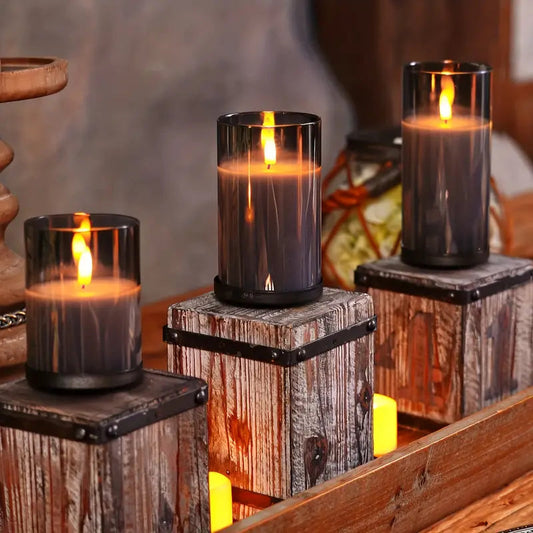 Realistic Flameless Candle Set