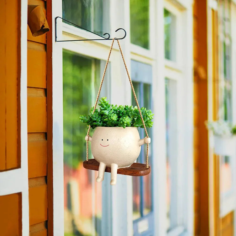 Swinging Flower Pot