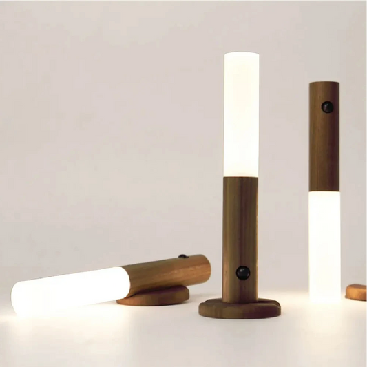 Bamboo Sensor Wall Light