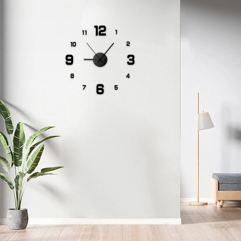 Frameless Wall Clock